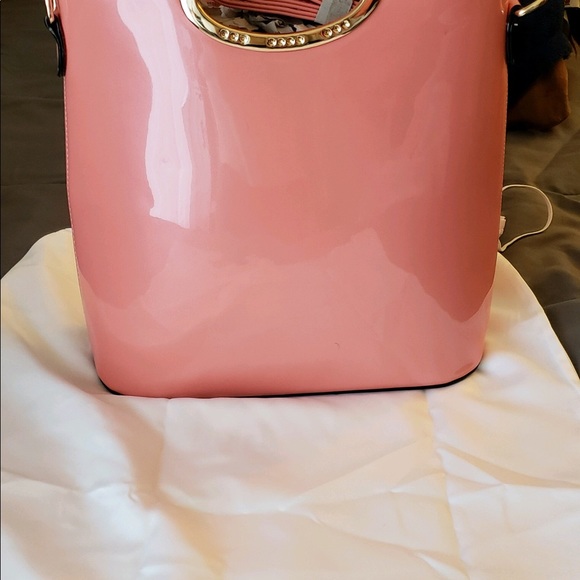 Large Peach double bag set. New with tags - Picture 3 of 3